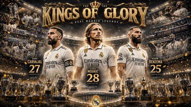 Cristiano Ronaldo Tak Termasuk, Ini 6 Pemain dengan Trofi Terbanyak dalam Sejarah Real Madrid