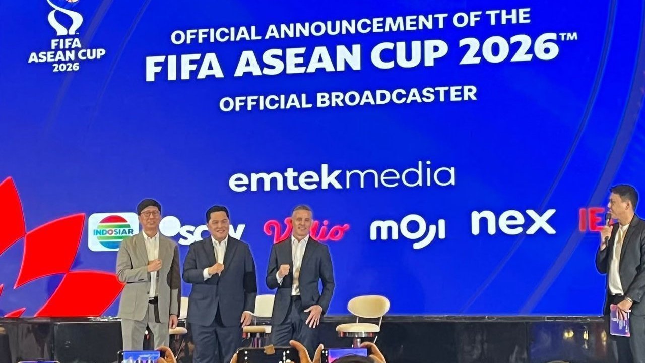 Emtek Media Pegang Hak Siar Eksklusif FIFA ASEAN Cup 2026: Laga Timnas Indonesia Tayang di Indosiar, SCTV, Vidio, dan NEX